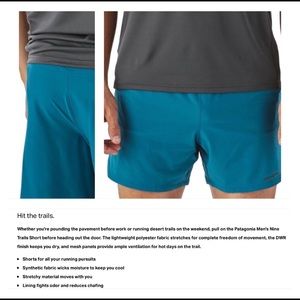 Patagonia nine trails shorts
